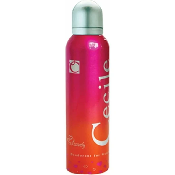 Cecile Lovely Kadın Sprey Deodorant 150 ML